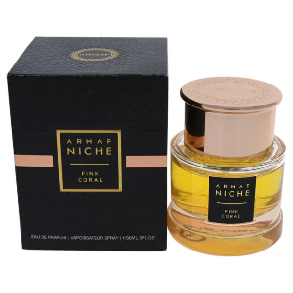 Armaf Niche Pink Coral Eau de Parfum for Women – 3 oz