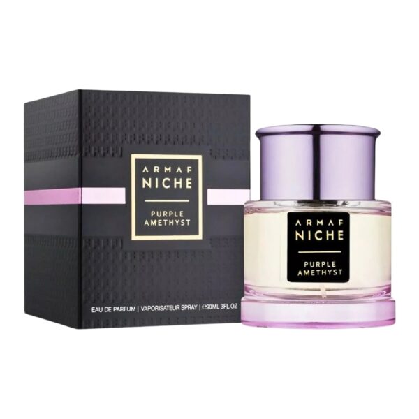 Armaf Niche Purple Amethyst Eau de Parfum for Women – 3 oz