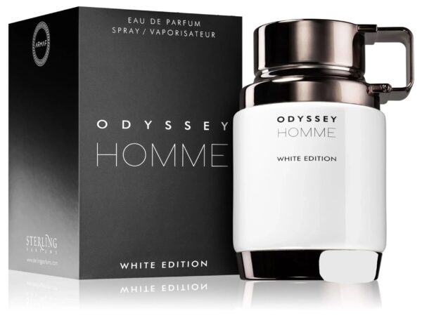 Armaf Odyssey Homme White Edition Eau de Parfum for Men – 6.8 oz