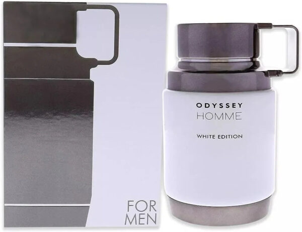 Armaf Odyssey Homme White Edition Eau de Parfum for Men – 3.4 oz