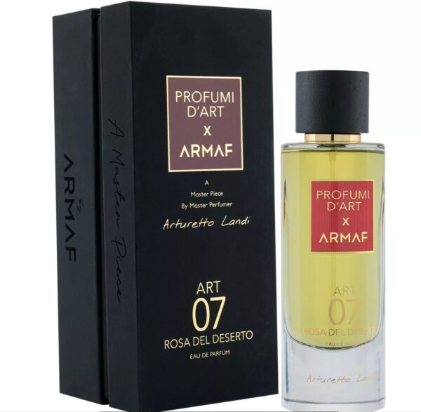 Armaf Profumi D'Art 07 Rosa Del Deserto Eau de Parfum for Unisex – 3.6 oz