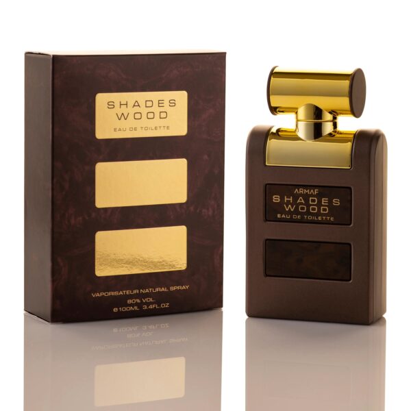Armaf Shades Wood Eau de Toilette for Men – 3.4 oz