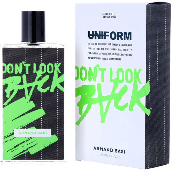 Armand Basi Uniform Don't Look Back Eau de Toilette for Unisex – 3.4 oz