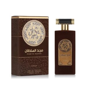 Asdaaf Majd Al Sultan Eau de Parfum for Men – 3.4 oz
