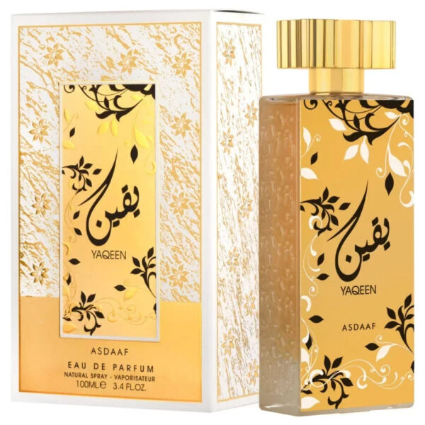 Asdaaf Yaqeen Eau de Parfum for Women – 3.4 oz