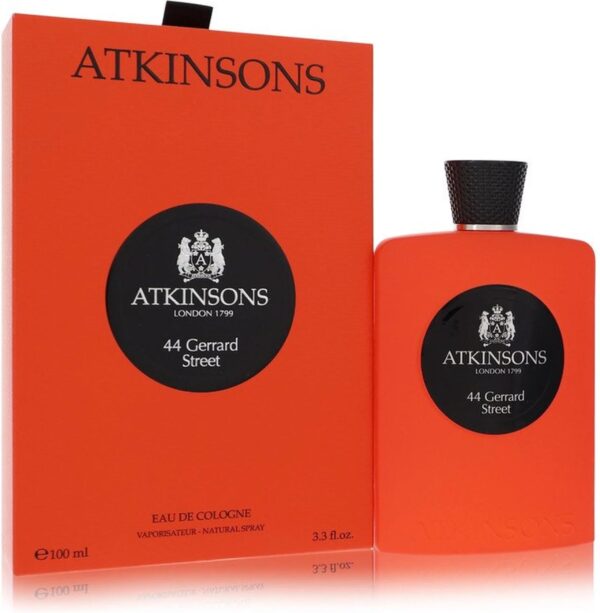 Atkinsons 44 Gerrard Street Eau de Cologne for Unisex – 3.4 oz