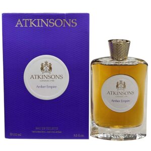 Atkinsons Amber Empire Eau de Toilette for Unisex – 3.3 oz