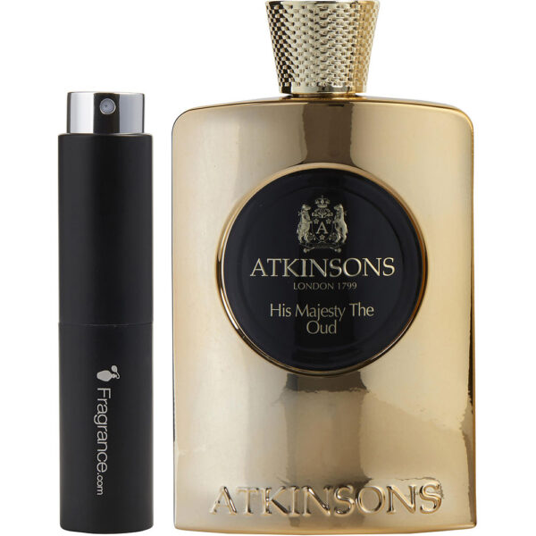 Atkinsons His Majesty The Oud TRAVEL Eau de Parfum for Men – 0.27 oz