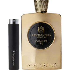 Atkinsons Oud Save The King TRAVEL Eau de Parfum for Men – 0.27 oz