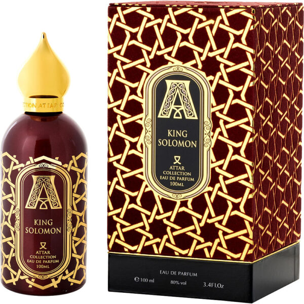 Attar King Solomon Eau de Parfum for Unisex – 3.4 oz