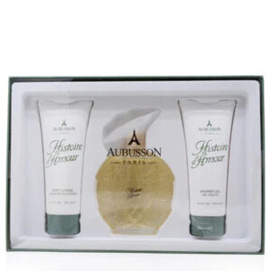 Aubusson Histoire D'Amour 3 piece Eau de Toilette for Women – 3 piece gift set