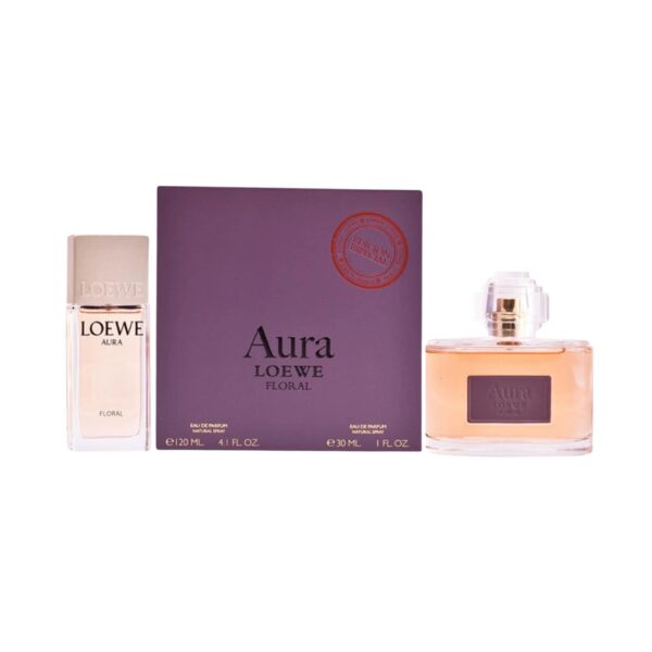 Aura Loewe Floral Eau de Parfum for Women - Dual Size Set