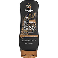 Australian Gold Lotion Sunscreen SPF 30 with Instant Bronzer 237ml