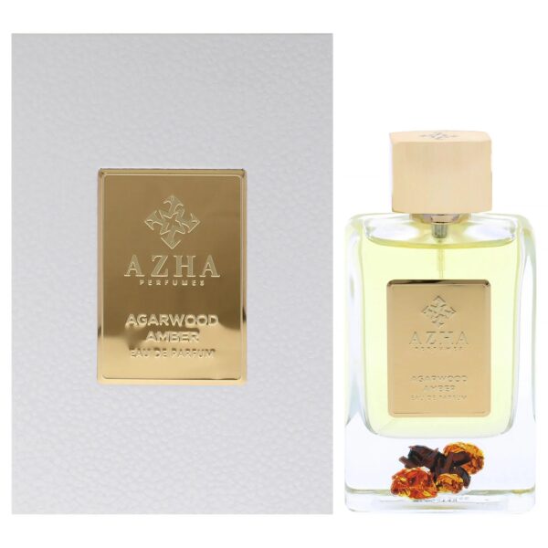 Azha Perfumes Agarwood Amber Eau de Parfum for Men – 3.3 oz