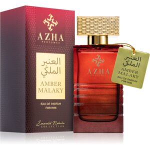 Azha Perfumes Amber Malaky Eau de Parfum for Men – 3.3 oz