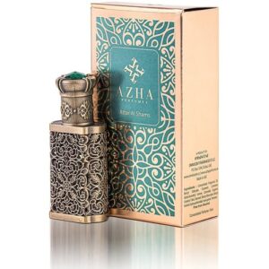 Azha Attar Al Shams Concentrated Perfume Oil for Unisex – 0.33 oz