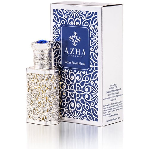 Azha Attar Royal Musk Concentrated Perfume Oil for Unisex – 0.33 oz