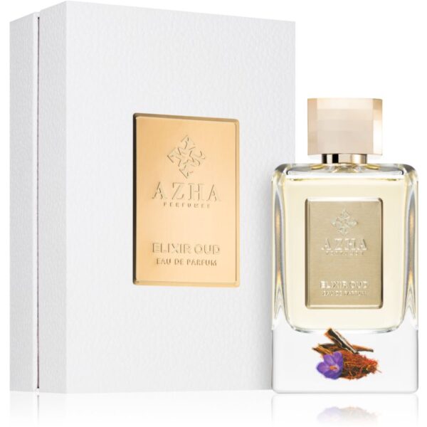 Azha Perfumes Elixir Oud Eau de Parfum for Men – 3.33 oz