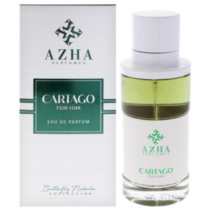 Azha Perfumes Cartago Eau de Parfum for Men – 3.3 oz