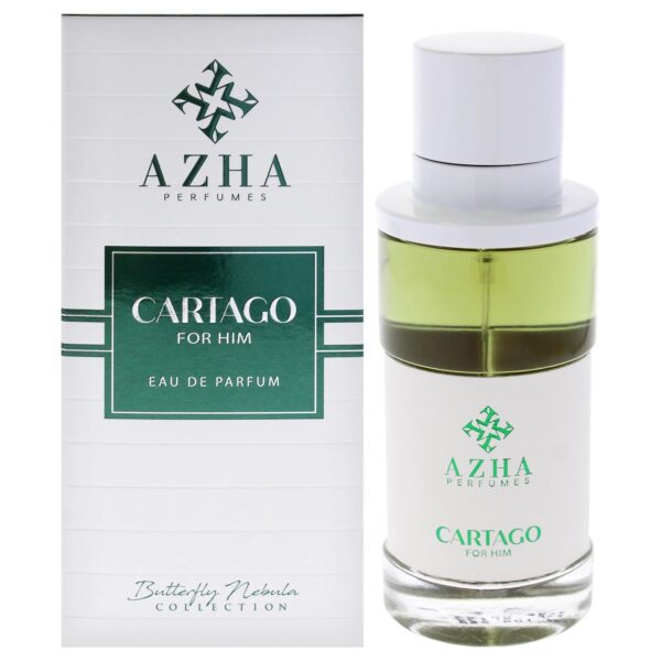 Azha Perfumes Cartago Eau de Parfum for Men – 3.3 oz
