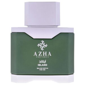 Azha Perfumes Island Eau de Parfum for Men – 3.3 oz