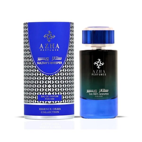 Azha Perfumes Sultan's Whisper Essence Orbis Collection Eau de Parfum for Men – 3.3 oz
