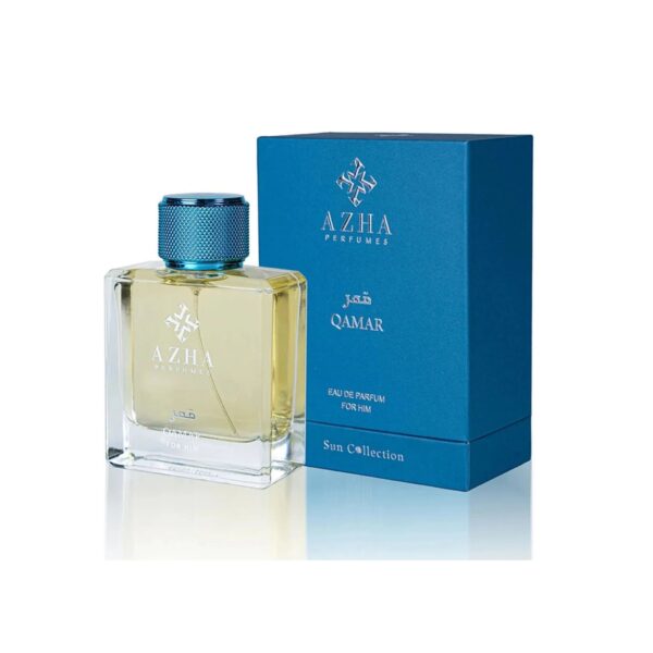 Azha Perfumes Qamar Sun Collection Eau de Parfum for Men – 3.3 oz