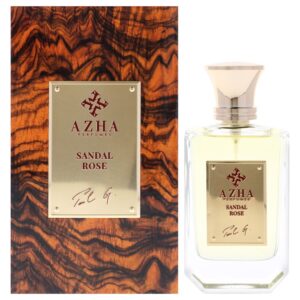 Azha Perfumes Sandal Rose Eau de Parfum for Women – 3.33 oz