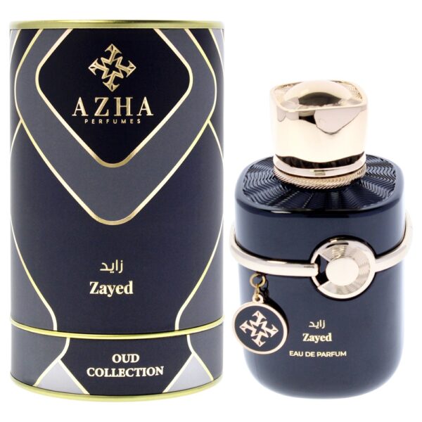Azha Zayed Oud Collection Eau de Parfum for Men – 3.3 oz