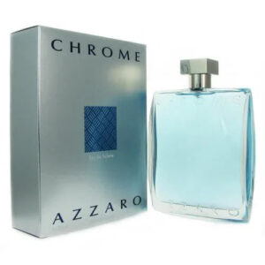 Azzaro Chrome Eau de Toilette for Men, 6.8 oz / 200 ml