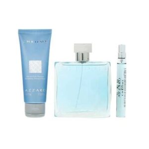 Azzaro Chrome Eau de Toilette for Men, 3 Piece Gift Set - v4