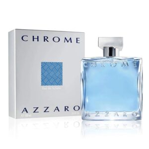 Azzaro Chrome Eau de Toilette for Men, 3.4 oz / 100 ml