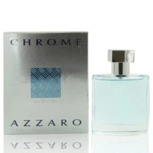 Azzaro Chrome Eau de Toilette for Men – 1 oz