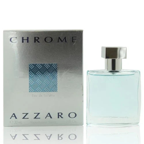 Azzaro Chrome Eau de Toilette for Men – 1 oz