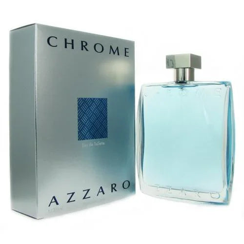 Azzaro Chrome Eau de Toilette for Men – 6.8 oz