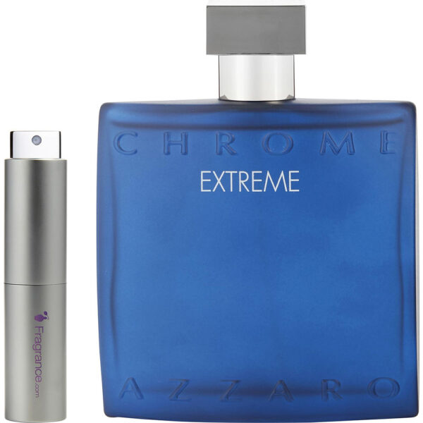 Azzaro Chrome Extreme TRAVEL Eau de Parfum for Men – 0.27 oz