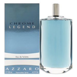 Azzaro Chrome Legend Eau de Toilette for Men – 4.2 oz
