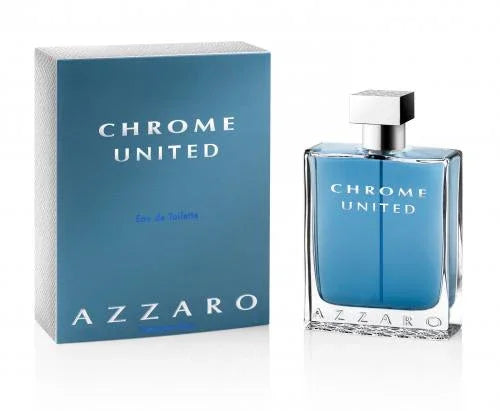 Azzaro Chrome United Eau de Toilette for Men – 6.8 oz