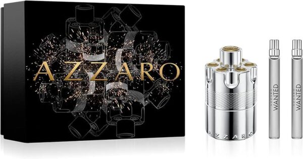 Azzaro Wanted 3 piece Eau de Parfum for Men – 3 piece gift set