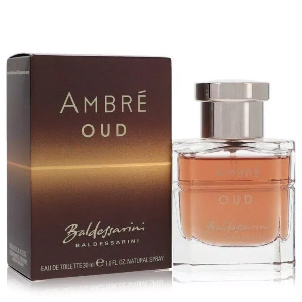 Baldessarini Ambre Oud Eau de Toilette for Men – 1 oz