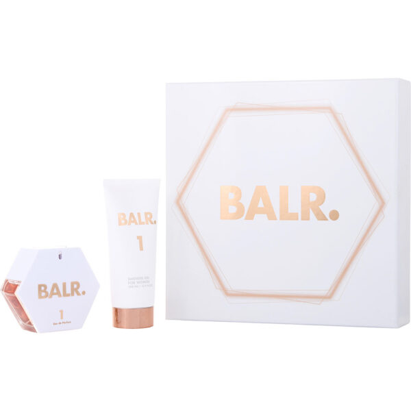 Balr 1 by BALR EAU DE PARFUM SPRAY 1.7 OZ & SHOWER GEL 3.4 OZ for WOMEN