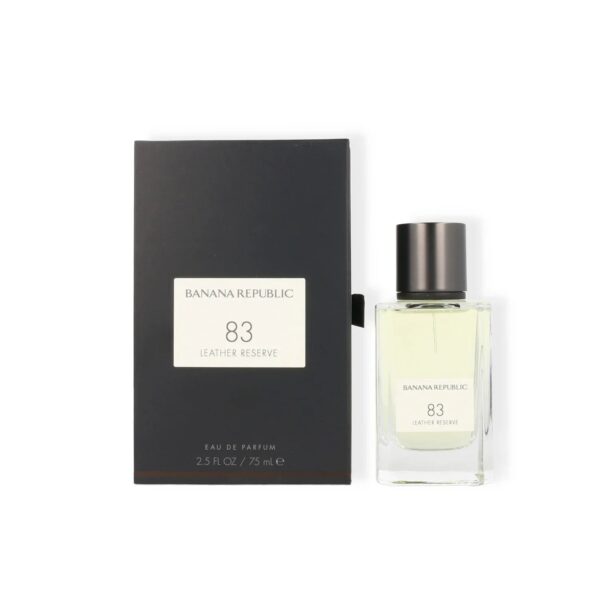 Banana Republic 83 Leather Reserve Eau de Parfum for Unisex – 2.5 oz