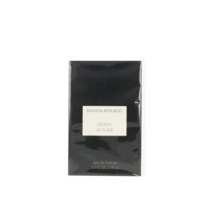 Banana Republic Linen Vetiver Eau de Parfum for Unisex – 2.5 oz
