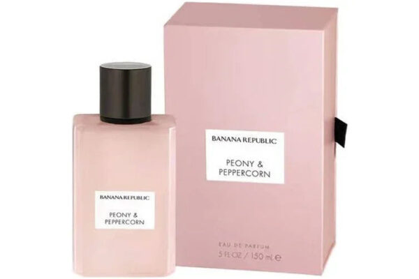 Banana Republic Peony & Peppercorn Eau de Parfum for Unisex – 5 oz