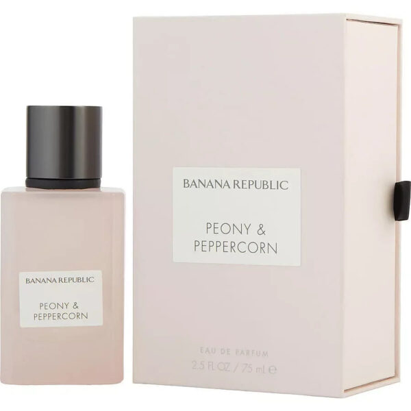 Banana Republic Peony & Peppercorn Eau de Parfum for Unisex – 2.5 oz