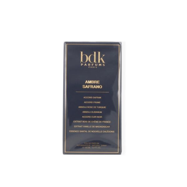 BDK Parfums Ambre Safrano Eau de Parfum for Unisex – 3.4 oz