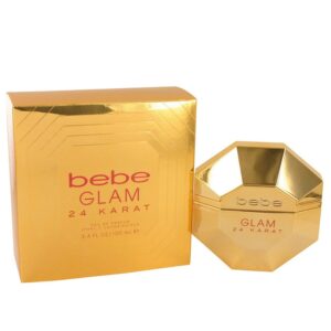 Bebe Glam 24 Karat Eau de Parfum for Women – 3.4 oz