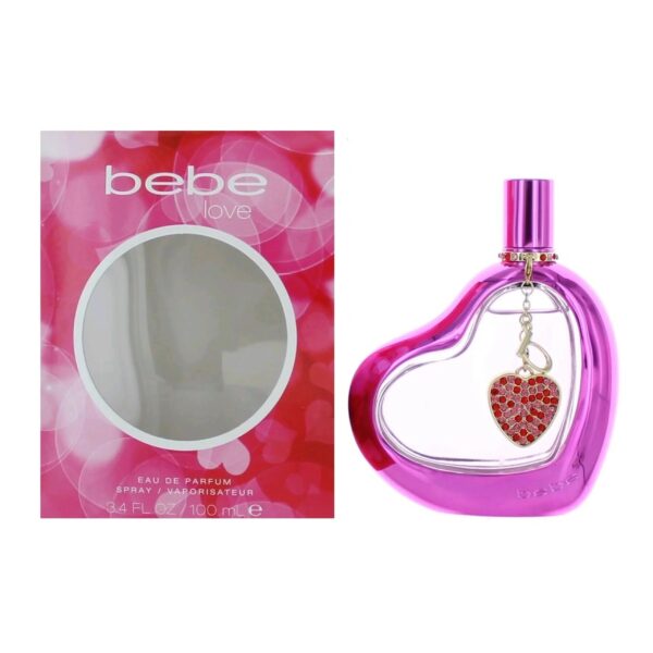 Bebe Love Eau de Parfum for Women – 3.4 oz