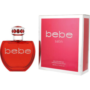 Bebe Satin Eau de Parfum for Women – 3.4 oz