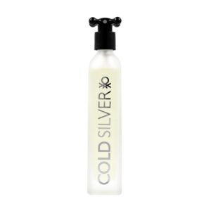 Benetton Cold Silver Eau de Toilette for Men – 3.3 oz